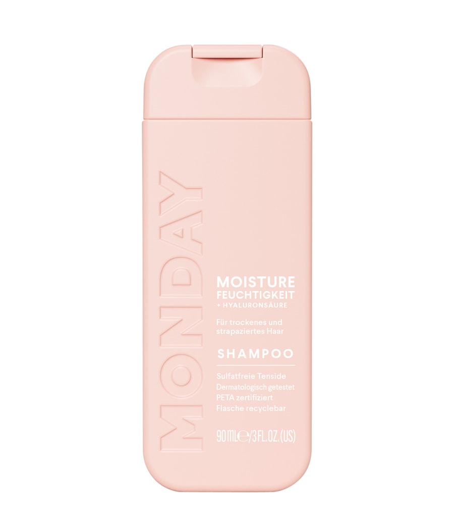 Шампунь для волос MONDAY Haircare Moisture Feuchtigkeit, 90 ml
Шампунь для волос MONDAY Haircare Moisture Feuchtigkeit, 90 ml