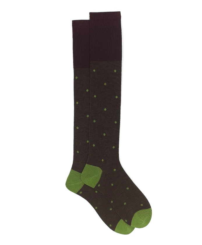 Длинные хлопчатобумажные носки в горошек Gallo, мультиколор
Длинные хлопчатобумажные носки в горошек Gallo, мультиколор