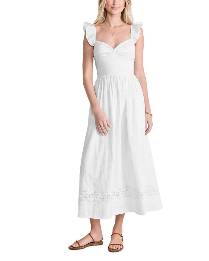 Хлопковое платье с текстурой и точками Clip Dot Vineyard Vines, белый
Хлопковое платье с текстурой и точками Clip Dot Vineyard Vines, белый