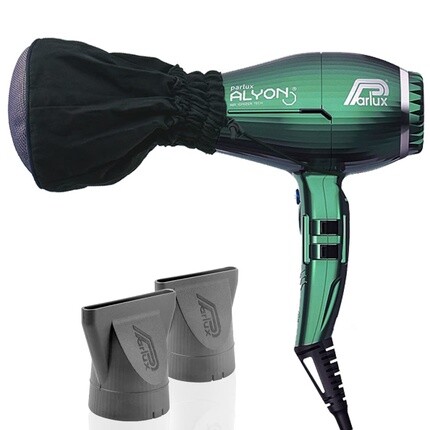 Фен Parlux Alyon Jade и диффузор из металлической сетки, M Hair Designs
Фен Parlux Alyon Jade и диффузор из металлической сетки, M Hair Designs