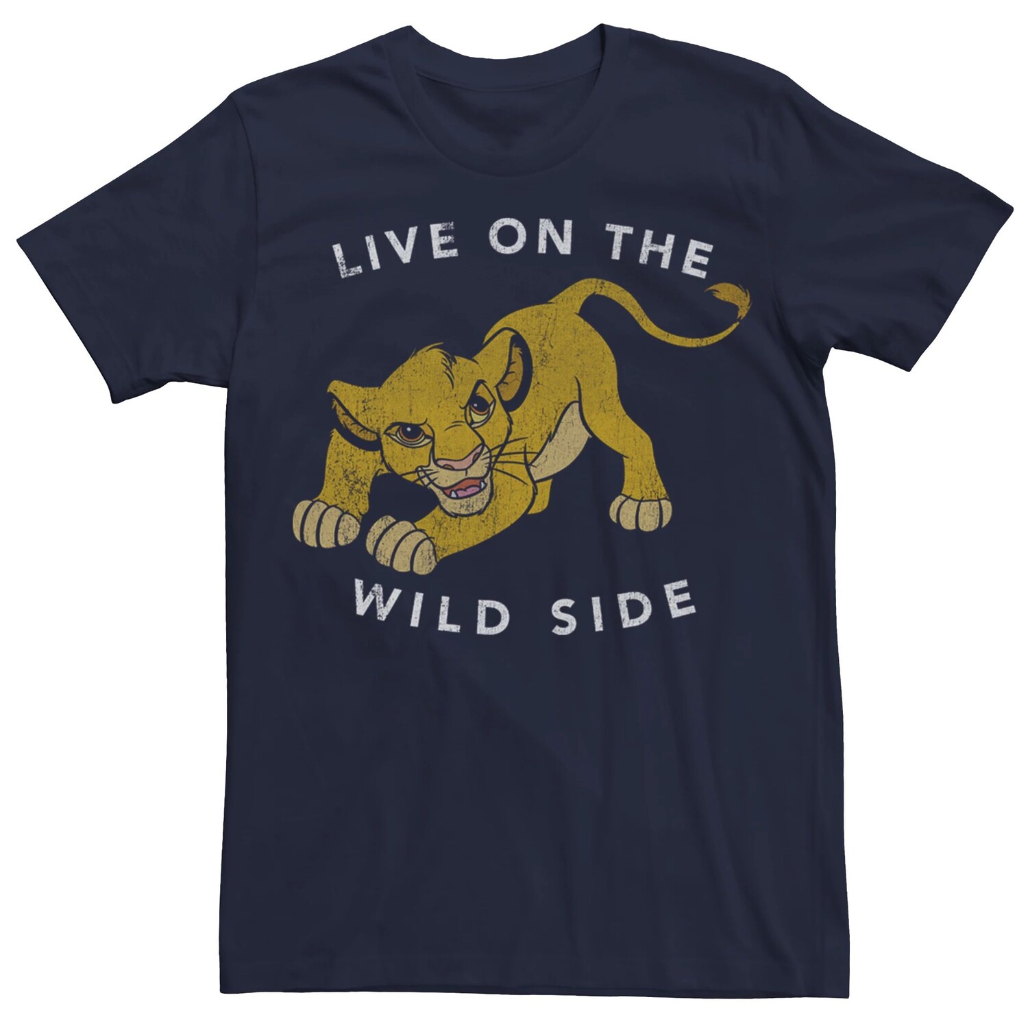 Мужская футболка Disney's The Lion King Simba Live On The Wild Side Licensed Character
Мужская футболка Disney's The Lion King Simba Live On The Wild Side Licensed Character