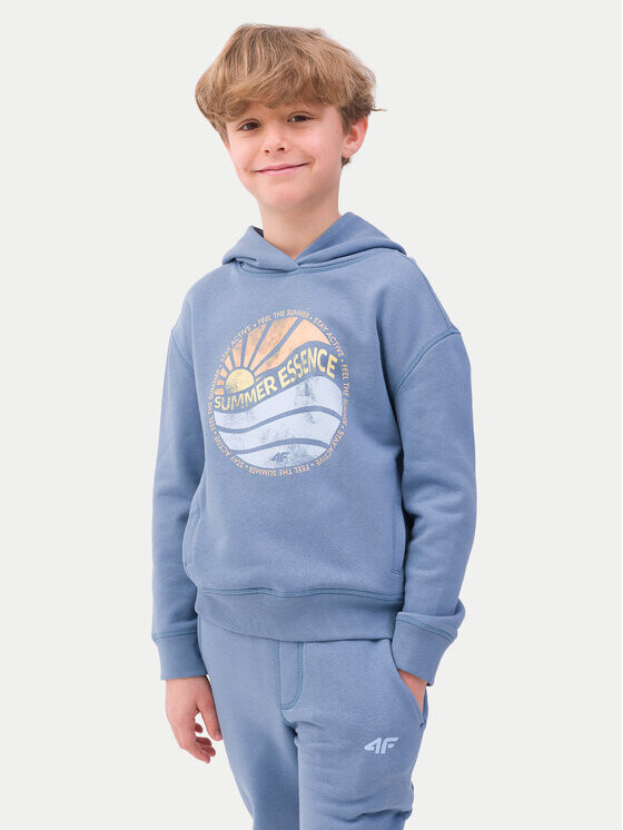 Толстовка стандартного кроя 4F, синий
Толстовка стандартного кроя 4F, синий