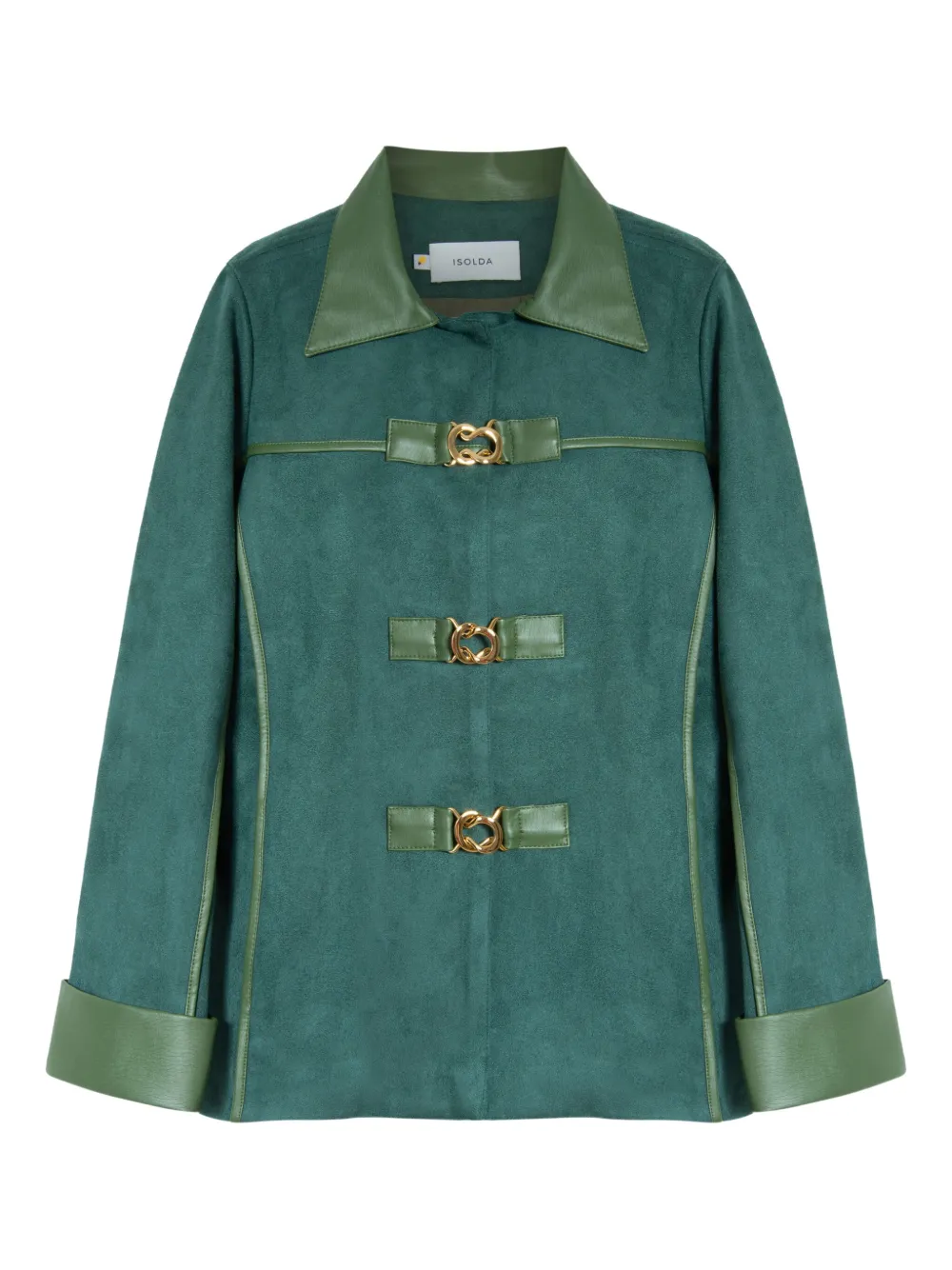 Куртка Laguna с металлической застежкой Isolda, зеленый
Куртка Laguna с металлической застежкой Isolda, зеленый