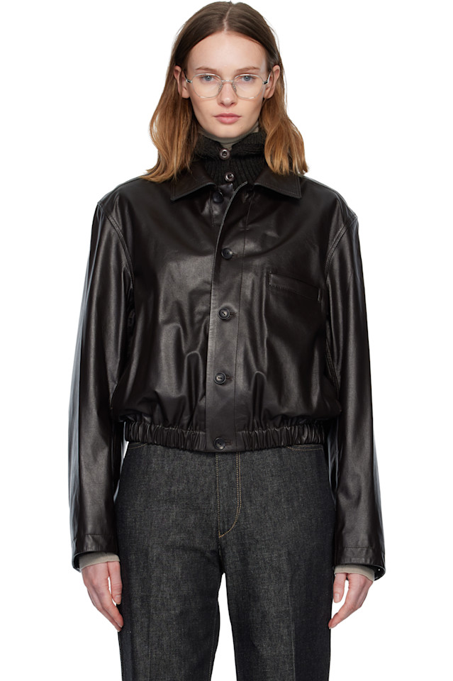 Lemaire Коричневая мягкая кожаная куртка
Lemaire Коричневая мягкая кожаная куртка