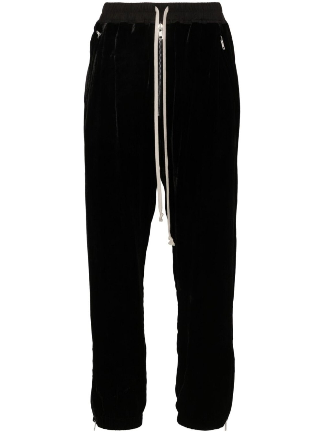 Rick Owens велюровые спортивные брюки с низким шаговым швом, черный
Rick Owens велюровые спортивные брюки с низким шаговым швом, черный