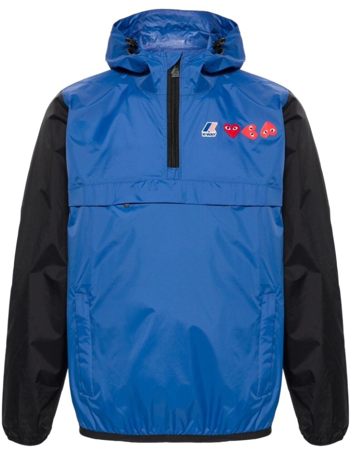 Comme Des Garçons Play куртка в стиле колор-блок из коллаборации с K-Way, синий
Comme Des Garçons Play куртка в стиле колор-блок из коллаборации с K-Way, синий