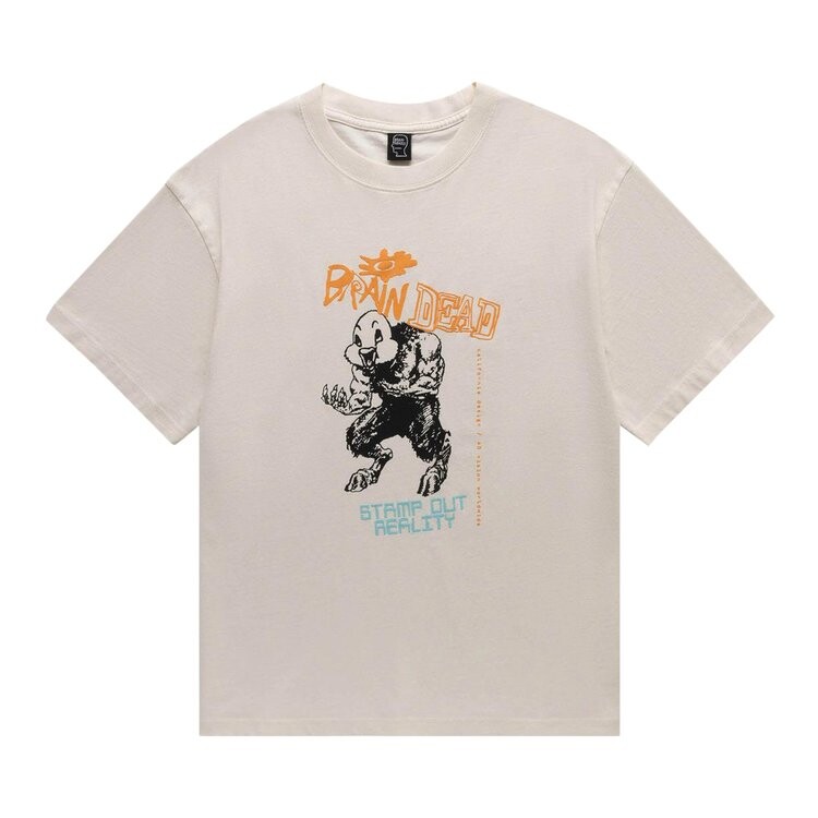 Футболка Brain Dead Duck Breast Tee, кремовый 
Футболка Brain Dead Duck Breast Tee, кремовый