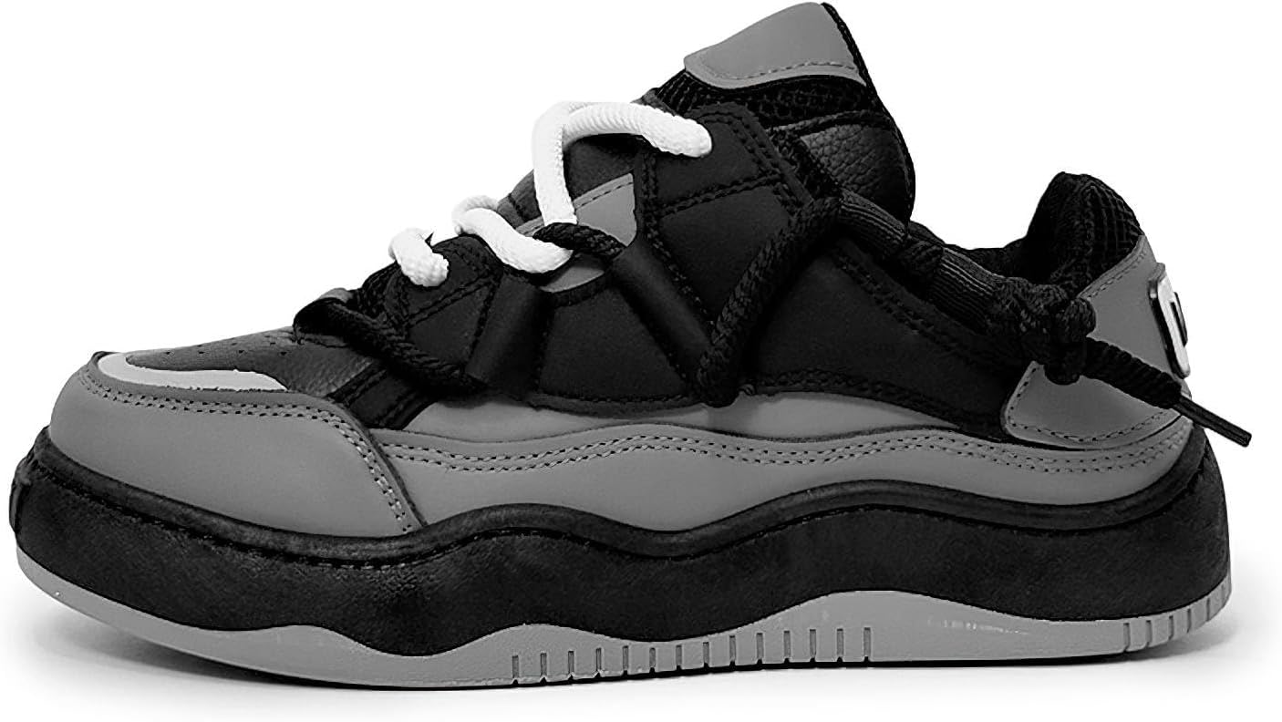 Мужские кроссовки Exusiai с массивной подошвой, модные, дышащие, нескользящие, для ходьбы, занятий спортом, школы, тенниса и путешествий, черный
Мужские кроссовки Exusiai с массивной подошвой, модные, дышащие, нескользящие, для ходьбы, занятий спортом, школы, тенниса и путешествий, черный