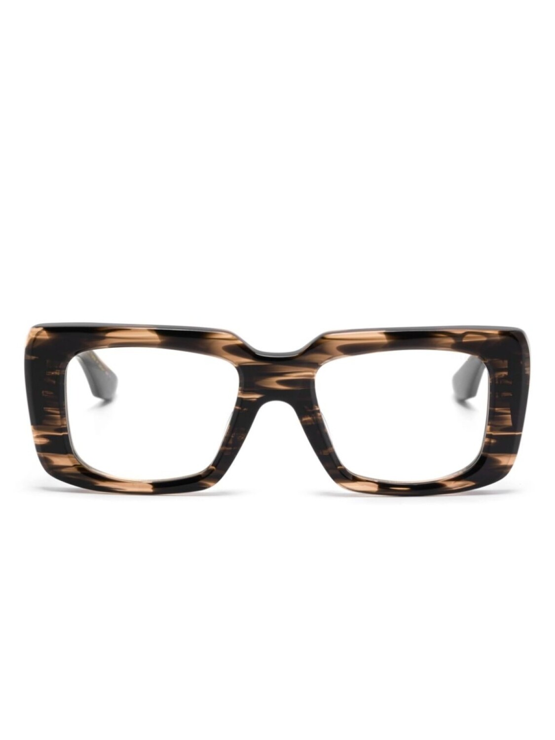 Dita Eyewear очки в квадратной оправе, коричневый 
Dita Eyewear очки в квадратной оправе, коричневый