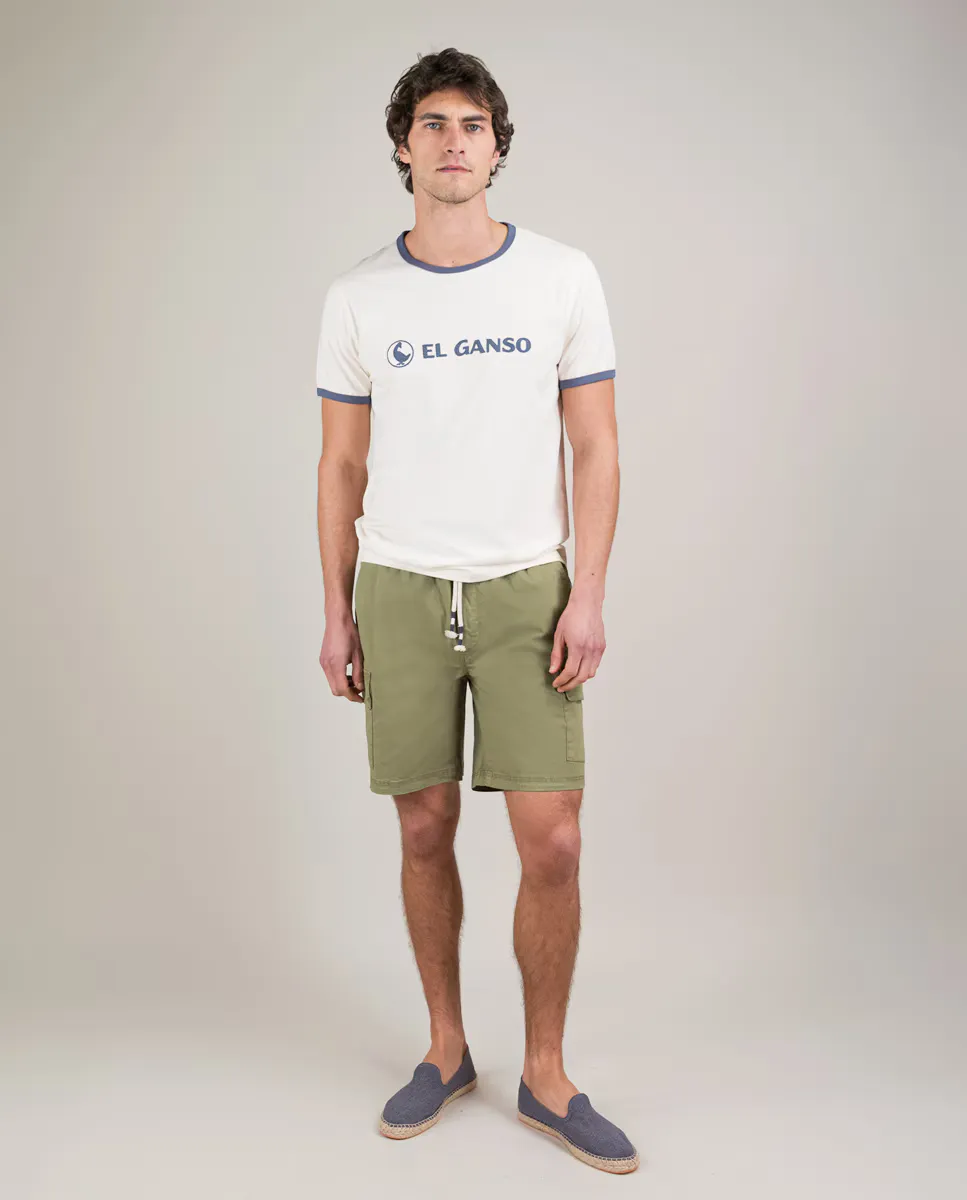 Мужские эластичные шорты-бермуды карго El Ganso, зеленый
Мужские эластичные шорты-бермуды карго El Ganso, зеленый