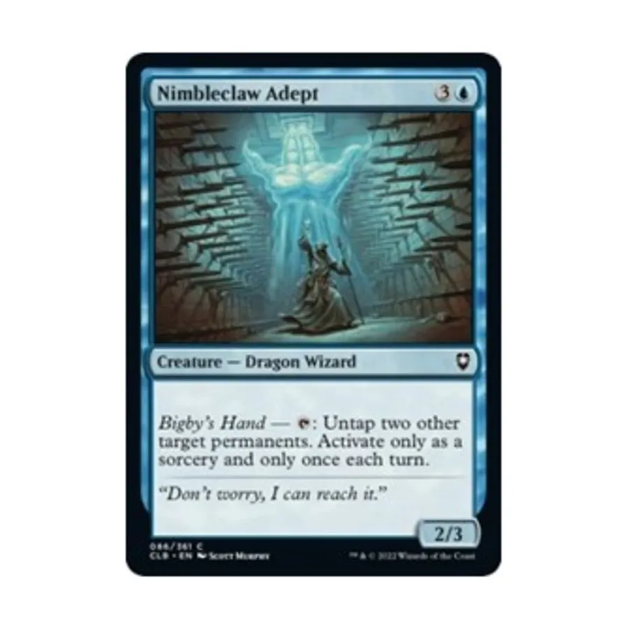 CCG Адепт Проворного Когтя (C) (Рольга), MTG - Commander Legends - Battle for Baldur's Gate
CCG Адепт Проворного Когтя (C) (Рольга), MTG - Commander Legends - Battle for Baldur's Gate