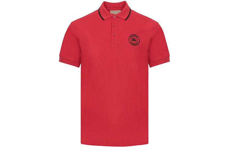 Рубашка поло мужская Burberry, красный 
Рубашка поло мужская Burberry, красный