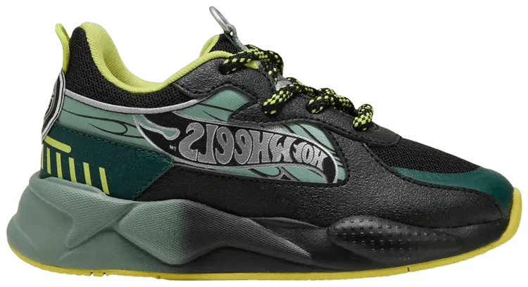 Кроссовки Puma Hot Wheels x RS-X Little Kid 'Black Green Moon', зеленый
Кроссовки Puma Hot Wheels x RS-X Little Kid 'Black Green Moon', зеленый
