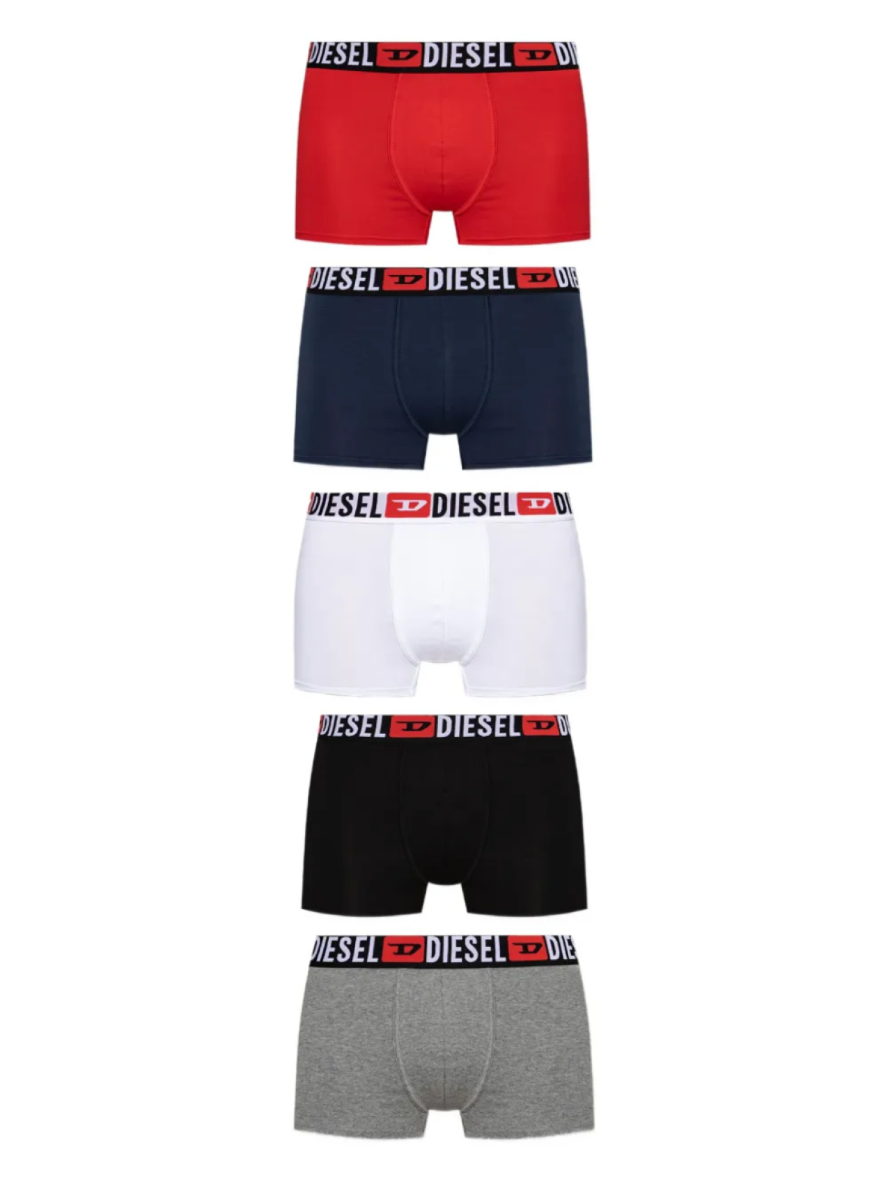 Боксеры с логотипом на поясе Diesel, красный
Боксеры с логотипом на поясе Diesel, красный