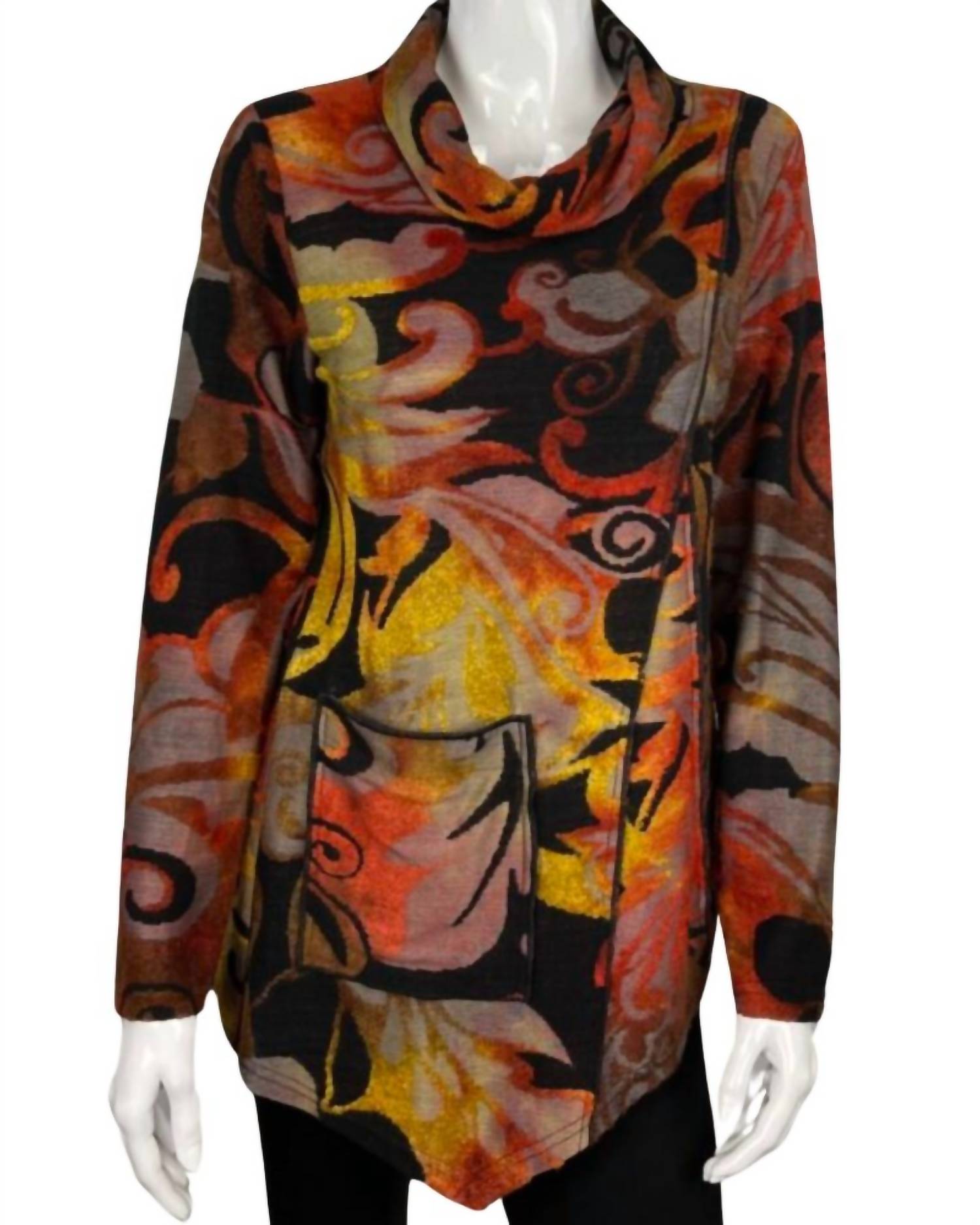 Топ с абстрактным карманом черного цвета Multi Radzoli
Топ с абстрактным карманом черного цвета Multi Radzoli