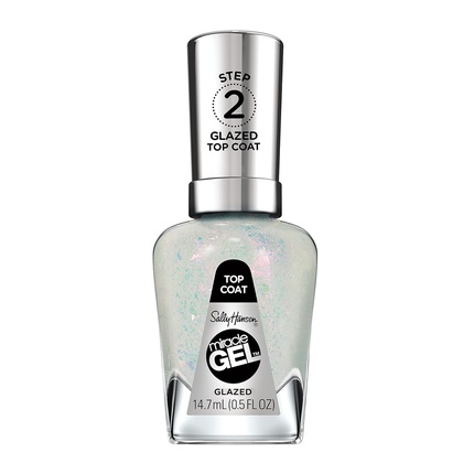 Верхнее покрытие Miracle Gel Glazed 0,5 жидких унций Sally Hansen
Верхнее покрытие Miracle Gel Glazed 0,5 жидких унций Sally Hansen