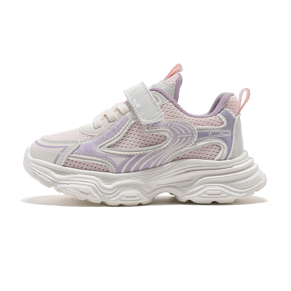 Кроссовки для бега E с низкой амортизацией, износостойкие, дышащие, легкие, детские Babaya, бежевый/фиолетовый
Кроссовки для бега E с низкой амортизацией, износостойкие, дышащие, легкие, детские Babaya, бежевый/фиолетовый