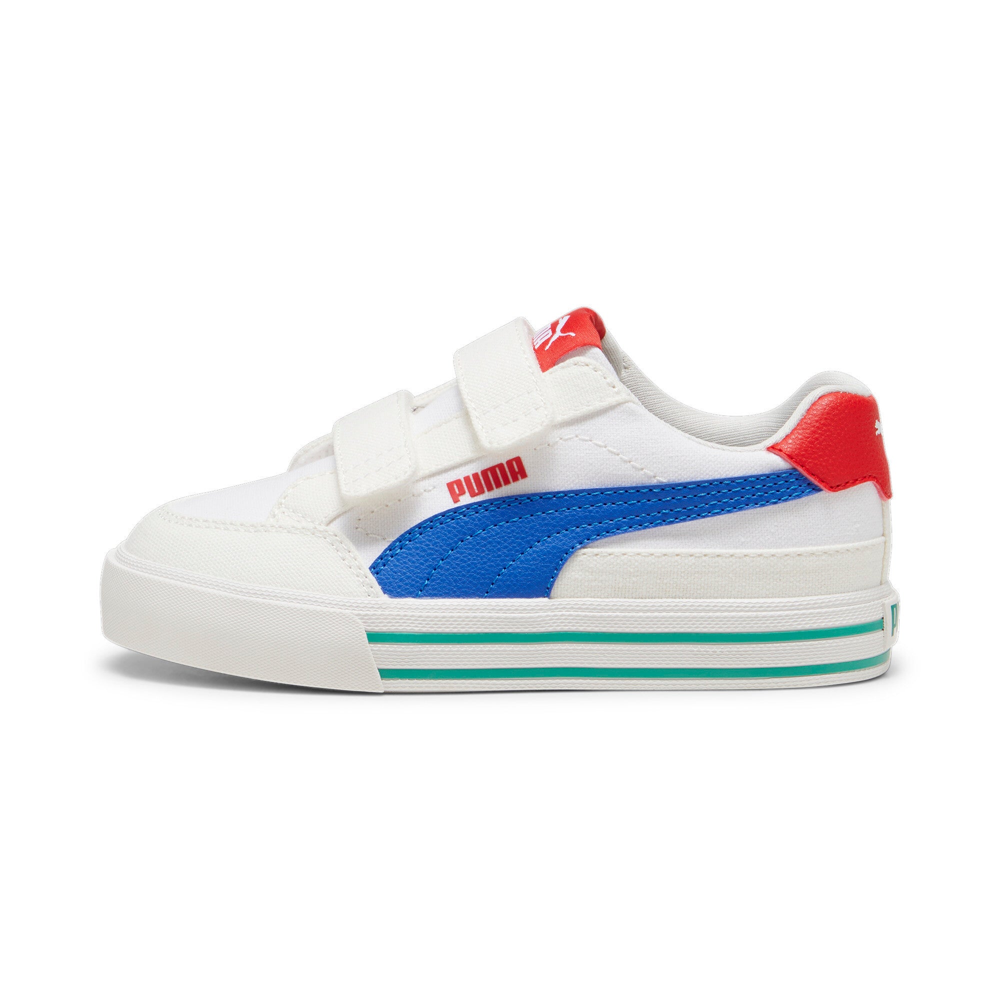 Кроссовки PUMA Little Kids Court Classic Vulc Formstrip, цвет white/hyperlink blue/vapor gray
Кроссовки PUMA Little Kids Court Classic Vulc Formstrip, цвет white/hyperlink blue/vapor gray