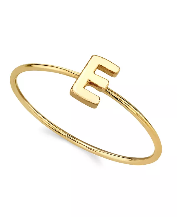 Кольцо с инициалами из 14-каратного золота 2028, e
Кольцо с инициалами из 14-каратного золота 2028, e