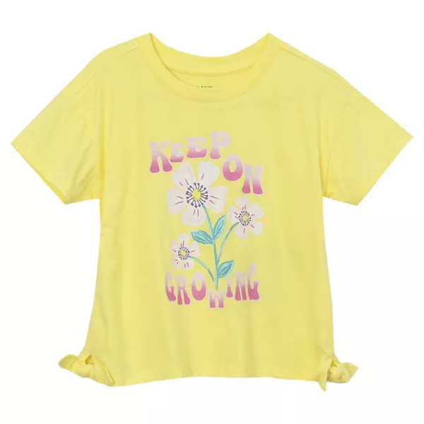 Детская футболка с коротким рукавом и принтом, завязкой сбоку для девочек 2-16 лет Lands' End, цвет keep on growing
Детская футболка с коротким рукавом и принтом, завязкой сбоку для девочек 2-16 лет Lands' End, цвет keep on growing