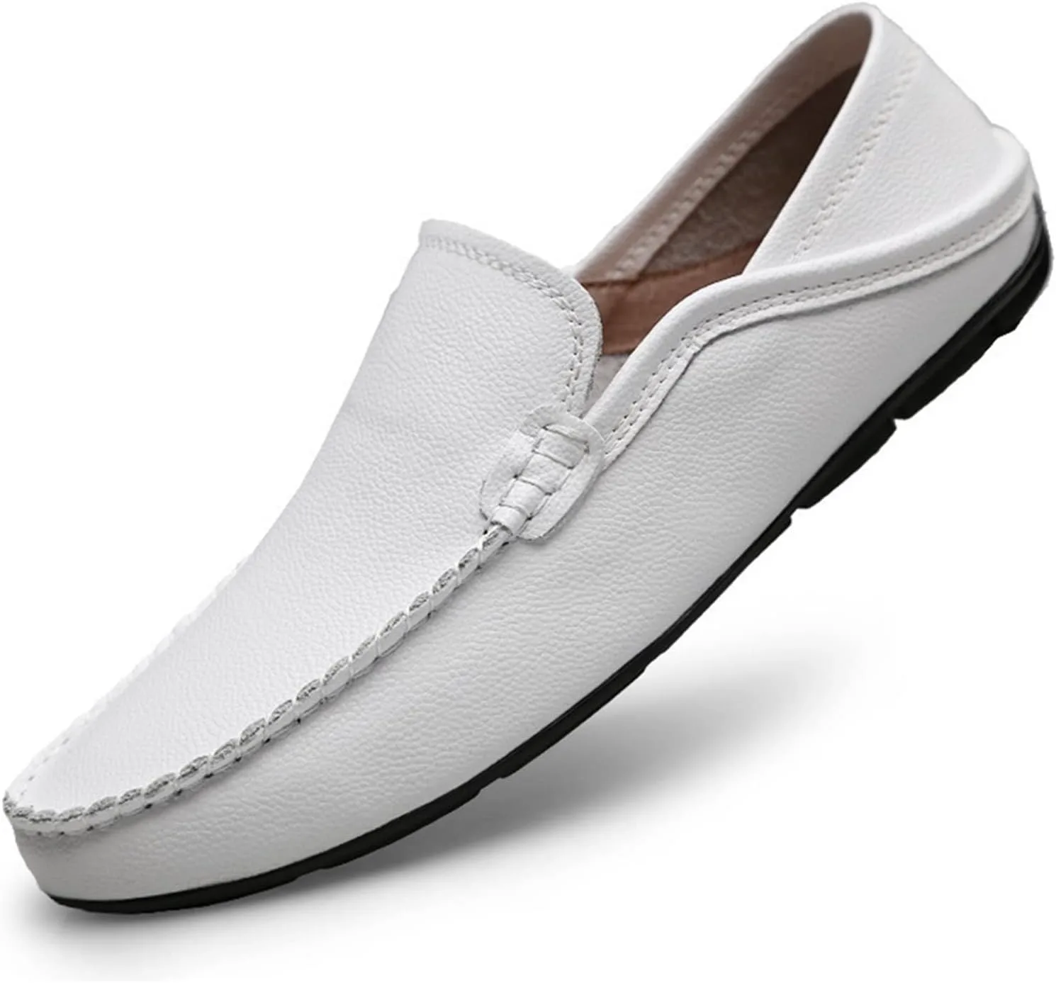 Мужские лоферы с оригинальной строчкой, закругленным носком, резиновой подошвой, удобным нескользящим плоским каблуком, повседневные, для вечеринок, без шнурков JIADELI, белый
Мужские лоферы с оригинальной строчкой, закругленным носком, резиновой подошвой, удобным нескользящим плоским каблуком, повседневные, для вечеринок, без шнурков JIADELI, белый