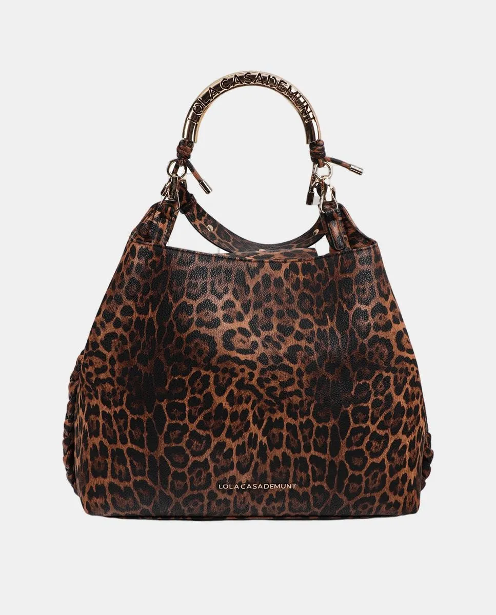 Персонализированная сумка-шоппер с металлической ручкой Lola Casademunt, темно-коричневый
Персонализированная сумка-шоппер с металлической ручкой Lola Casademunt, темно-коричневый