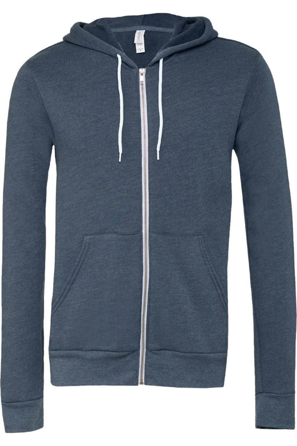 Толстовка с капюшоном BELLA + CANVAS из флисовой губки с застежкой-молнией, цвет heather navy
Толстовка с капюшоном BELLA + CANVAS из флисовой губки с застежкой-молнией, цвет heather navy