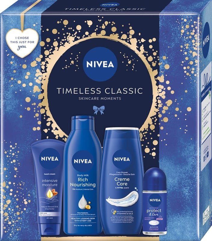 Подарочный набор NIVEA Timeless Classic (01804)
Подарочный набор NIVEA Timeless Classic (01804)
