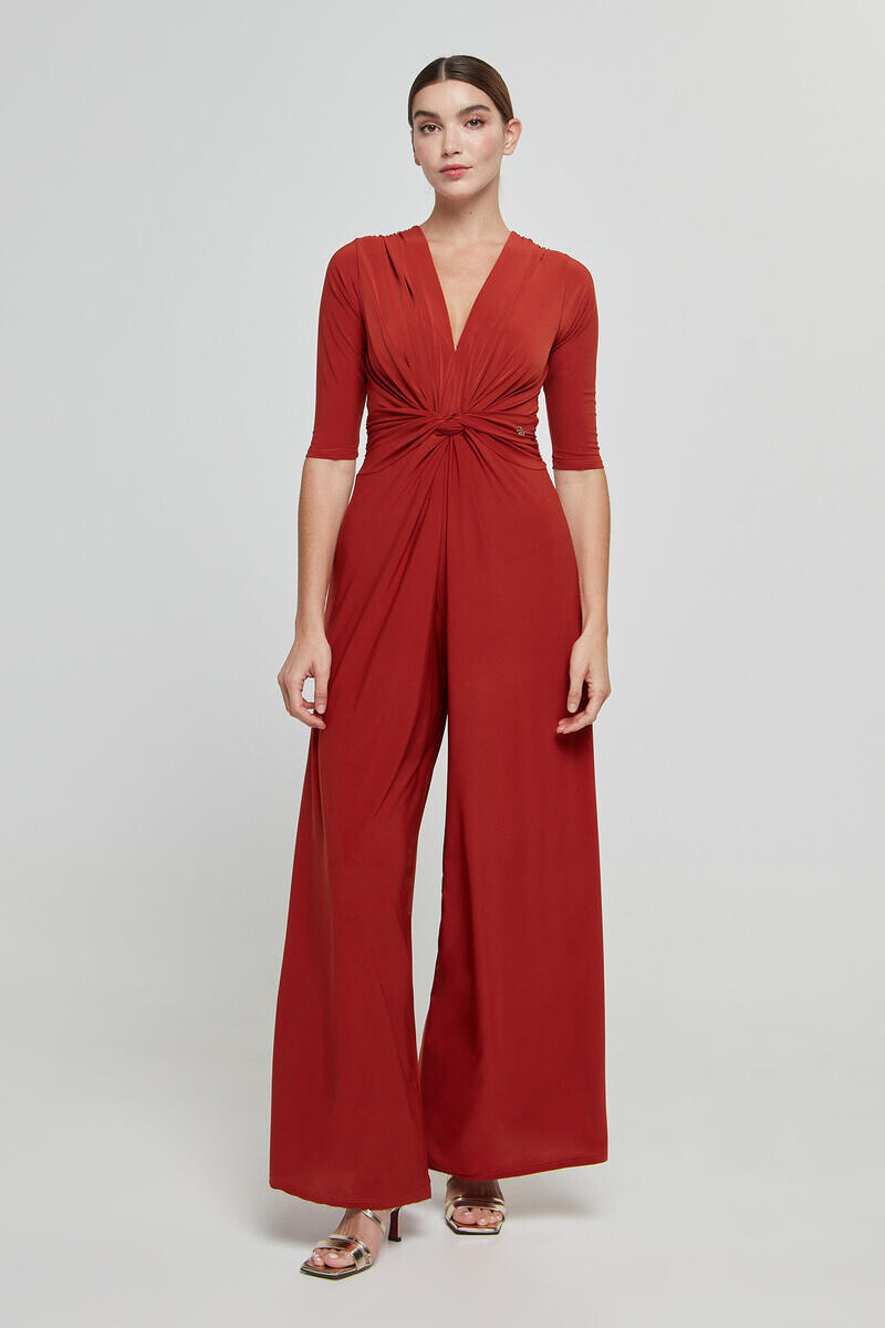 Завязанный комбинезон Cuplé, темно-крозовый
Завязанный комбинезон Cuplé, темно-крозовый