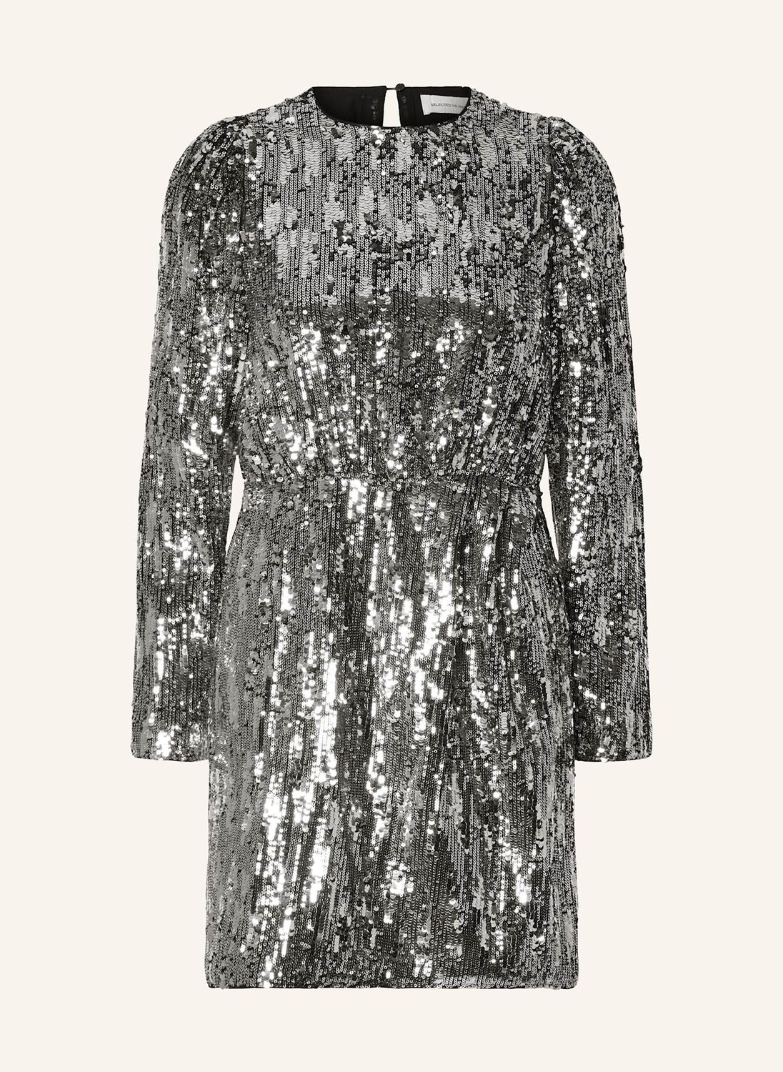 Коктейльное платье с пайетками SELECTED, серебряный
Коктейльное платье с пайетками SELECTED, серебряный