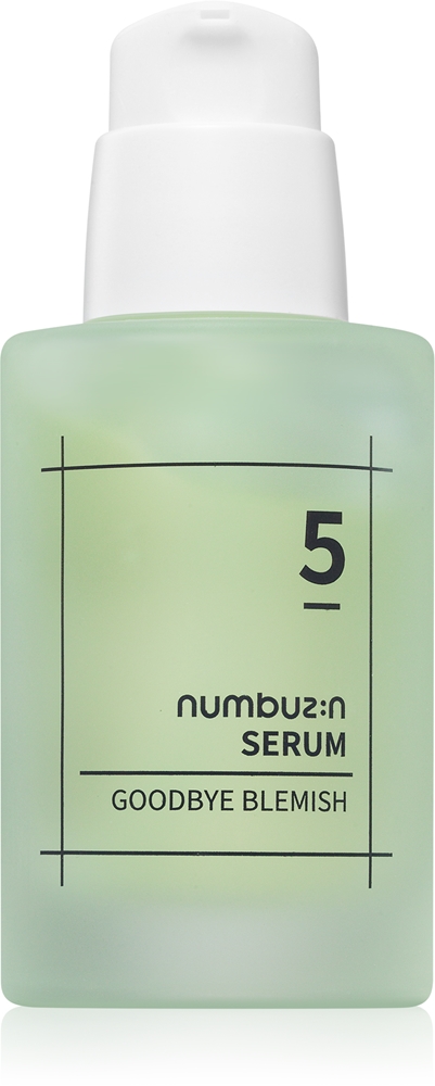 № 5 Goodbye Blemish Serum интенсивного действия освежающая сыворотка для устранения несовершенств кожи Numbuzin, 50 мл
№ 5 Goodbye Blemish Serum интенсивного действия освежающая сыворотка для устранения несовершенств кожи Numbuzin, 50 мл
