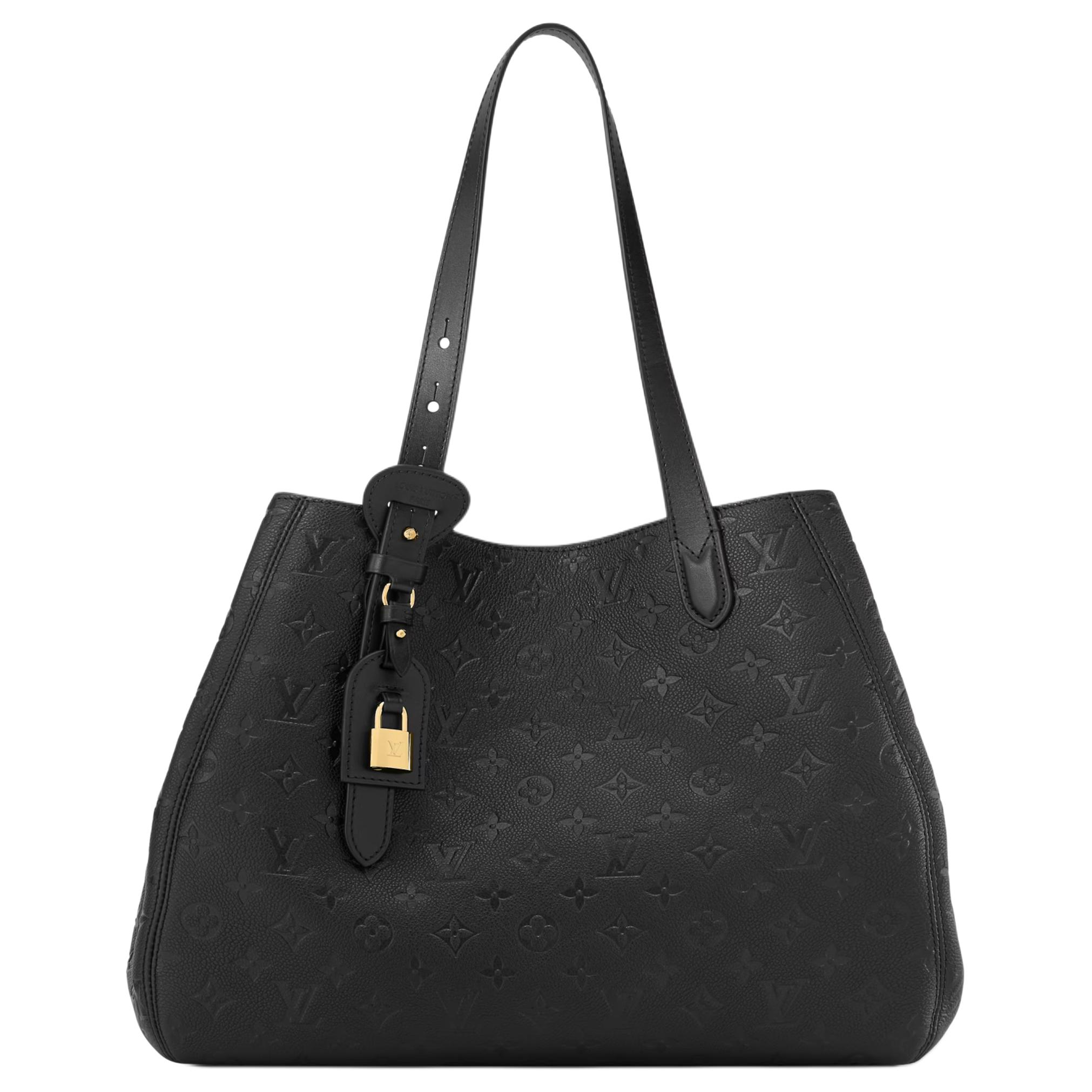 LOUIS VUITTON Кожаная сумка через плечо среднего размера женская черная 
LOUIS VUITTON Кожаная сумка через плечо среднего размера женская черная