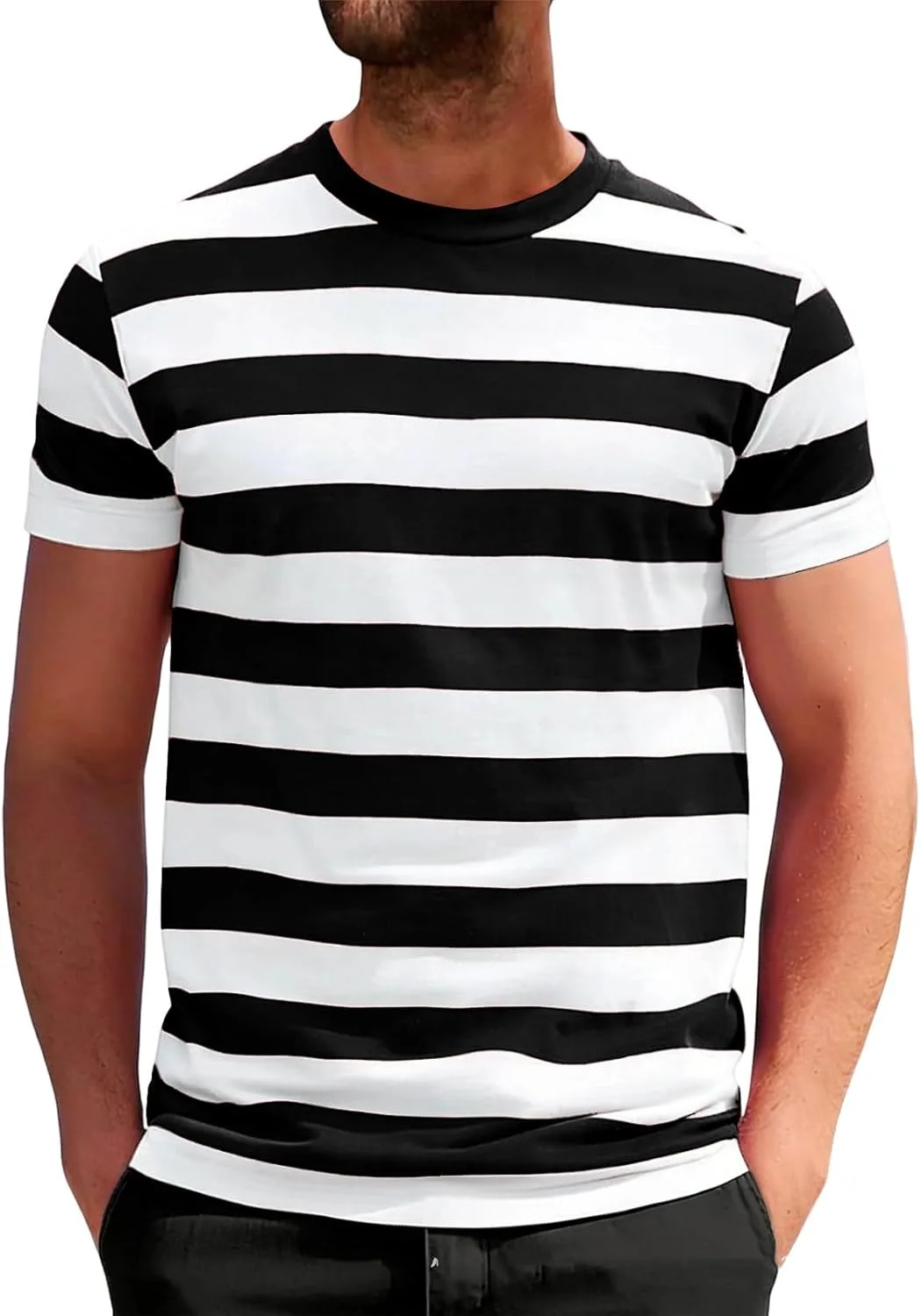 Футболка для мужчин с коротким рукавом Oversized Color Block Crewneck RODYETQQ
Футболка для мужчин с коротким рукавом Oversized Color Block Crewneck RODYETQQ