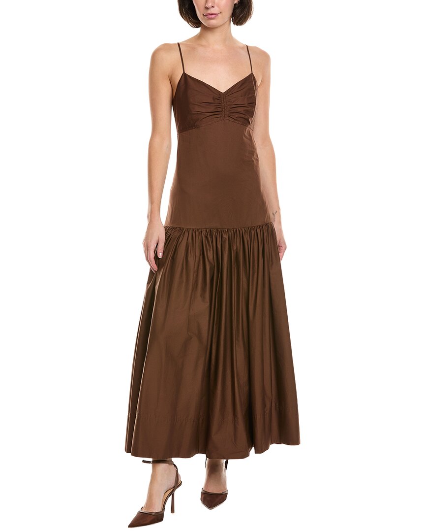 Платье миди A.L.C. Harper A.L.C., коричневый
Платье миди A.L.C. Harper A.L.C., коричневый
