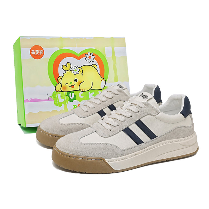 Нескользящие и износостойкие низкие кроссовки для скейтбординга, увеличивающие рост, для мужчин Budding Bear, Beige Black (Sprout)
Нескользящие и износостойкие низкие кроссовки для скейтбординга, увеличивающие рост, для мужчин Budding Bear, Beige Black (Sprout)