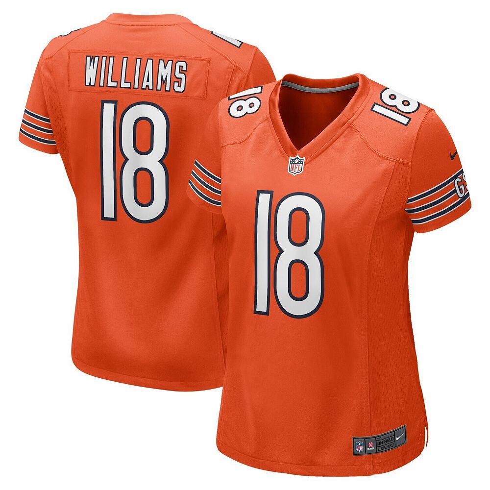 Женское джерси Nike Caleb Williams Orange Chicago Bears Alternate для драфта НФЛ 2024 года, цвет Brs Orange
Женское джерси Nike Caleb Williams Orange Chicago Bears Alternate для драфта НФЛ 2024 года, цвет Brs Orange