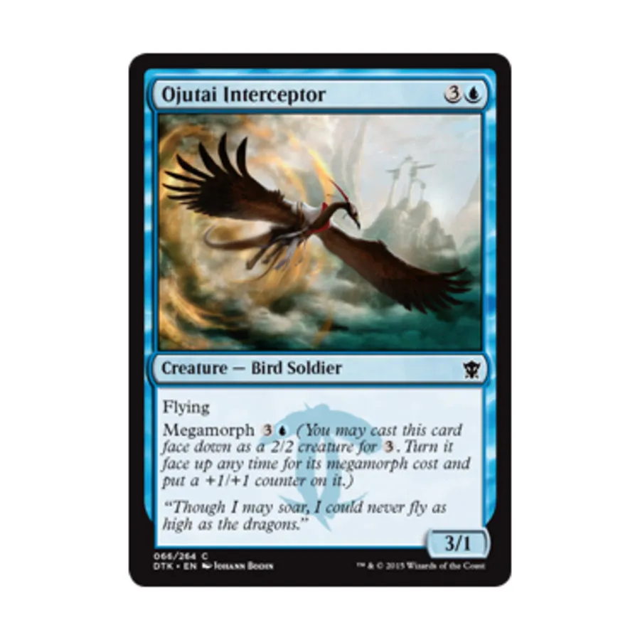 CCG Перехватчик Оджутай (C), MTG - Dragons of Tarkir
CCG Перехватчик Оджутай (C), MTG - Dragons of Tarkir