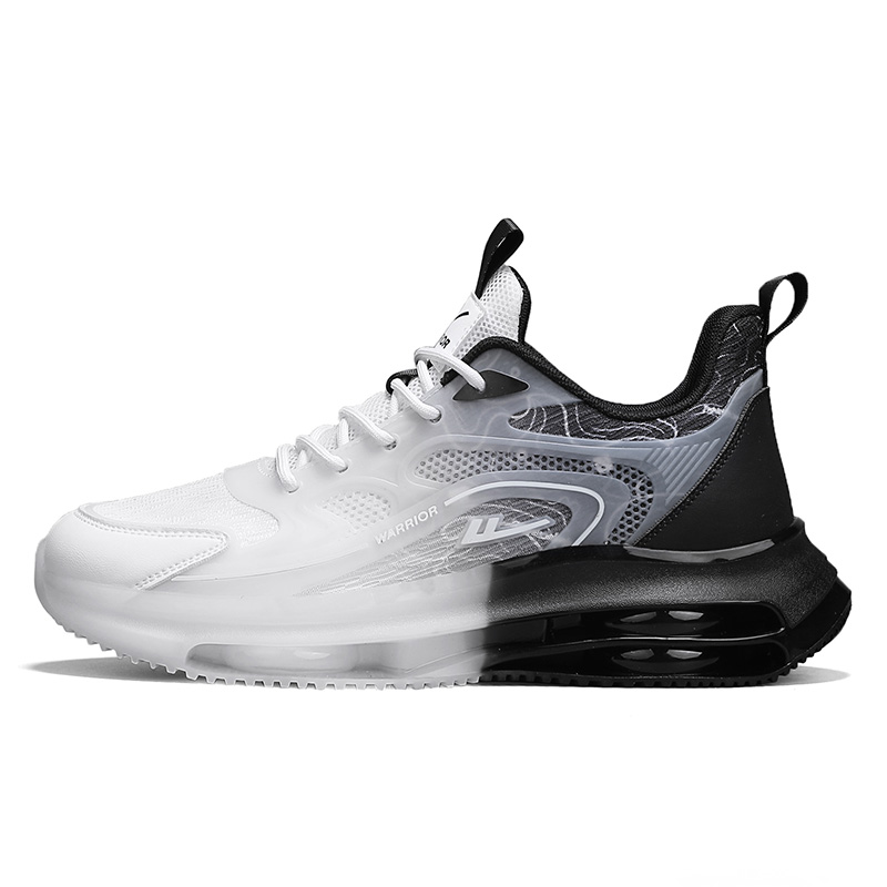 WARRIOR Амортизирующие устойчивые к истиранию нескользящие повседневные туфли мужские низкие White Black, цвет White Black
WARRIOR Амортизирующие устойчивые к истиранию нескользящие повседневные туфли мужские низкие White Black, цвет White Black