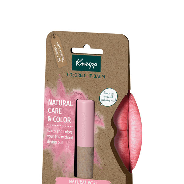 Оттеночный бальзам для губ, 3,5 г Kneipp Natural rose
Оттеночный бальзам для губ, 3,5 г Kneipp Natural rose