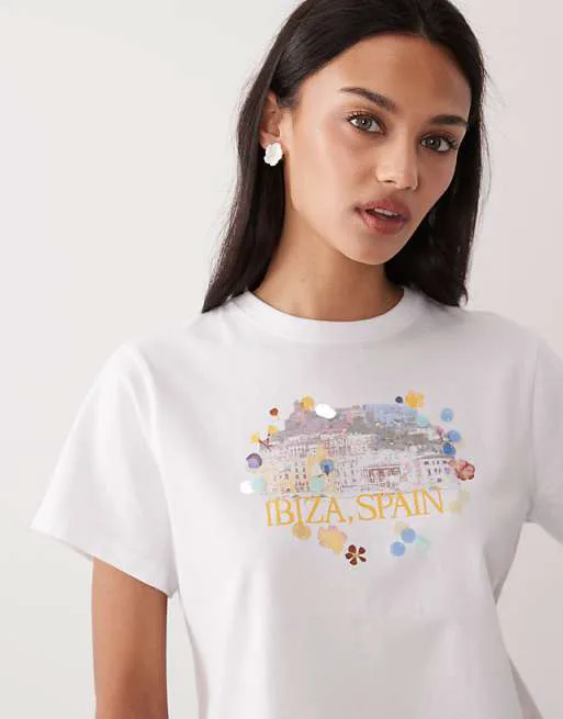 Белая детская футболка с рисунком Abercrombie & Fitch Ibiza, Белый, Белая детская футболка с рисунком Abercrombie & Fitch Ibiza
Белая детская футболка с рисунком Abercrombie & Fitch Ibiza, Белый, Белая детская футболка с рисунком Abercrombie & Fitch Ibiza