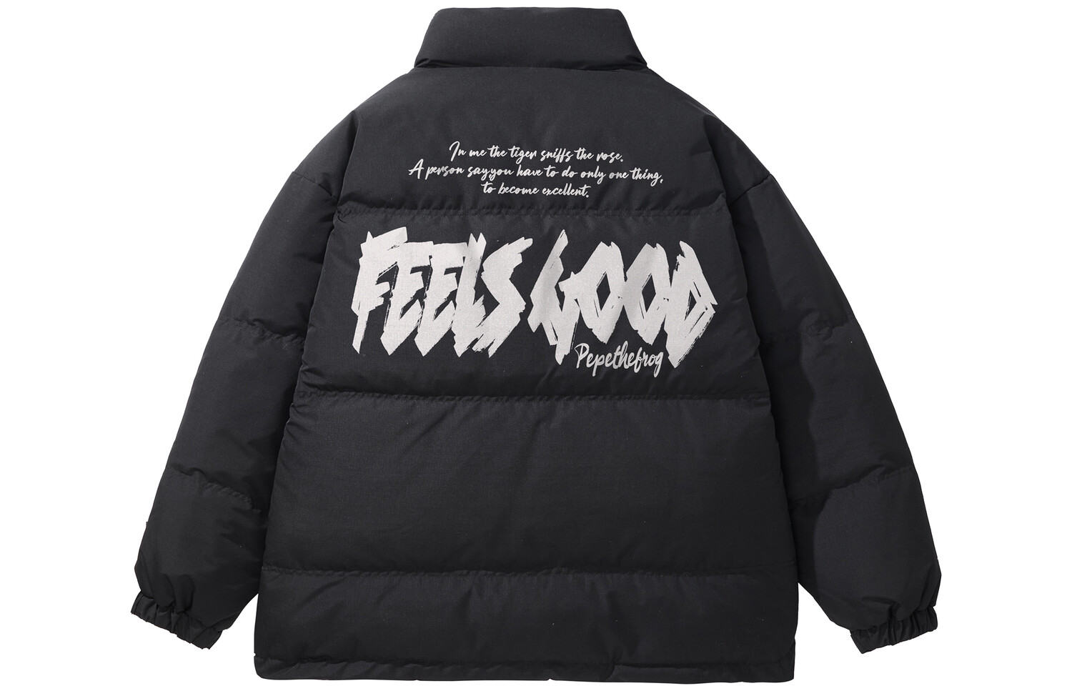 pepe the frog Пуховик унисекс «Лягушка Пепе», Черный (манжеты без липучки)
pepe the frog Пуховик унисекс «Лягушка Пепе», Черный (манжеты без липучки)