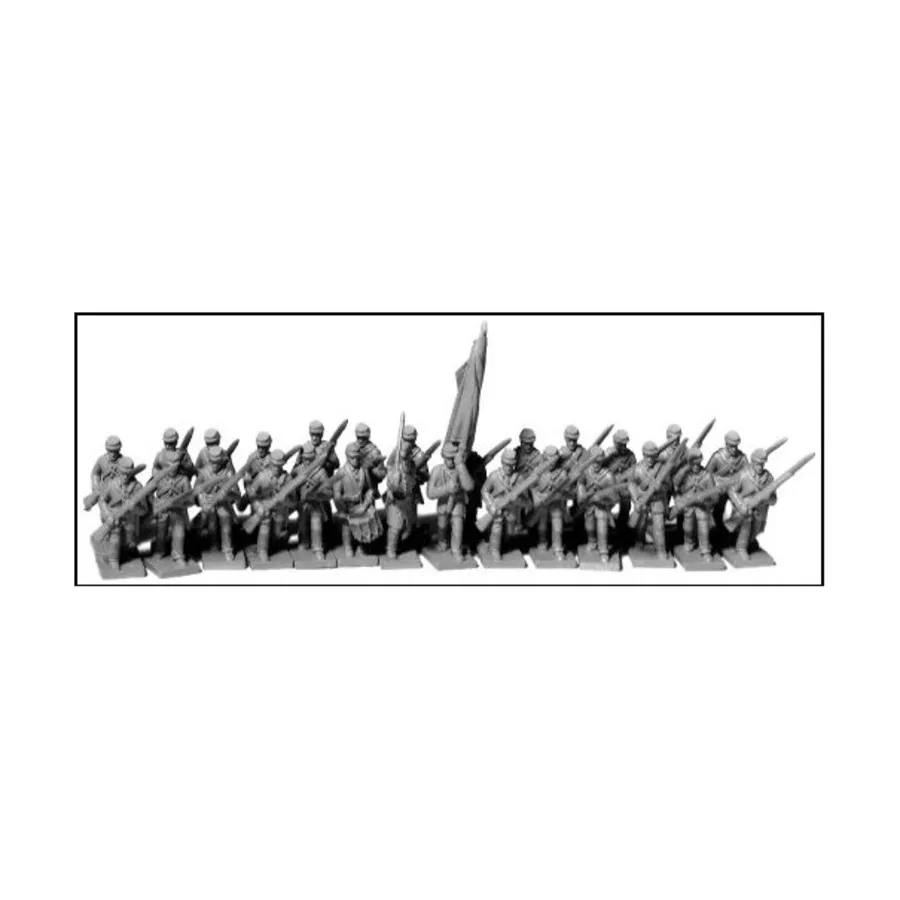Пехота наступает в мешке и фуражке - США, Micro Force American Civil War Figures - Infantry (10mm)
Пехота наступает в мешке и фуражке - США, Micro Force American Civil War Figures - Infantry (10mm)