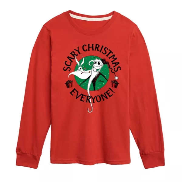 Футболка с длинным рукавом и принтом «Кошмар перед Рождеством» для мальчиков 8-20 лет Disney, красный
Футболка с длинным рукавом и принтом «Кошмар перед Рождеством» для мальчиков 8-20 лет Disney, красный