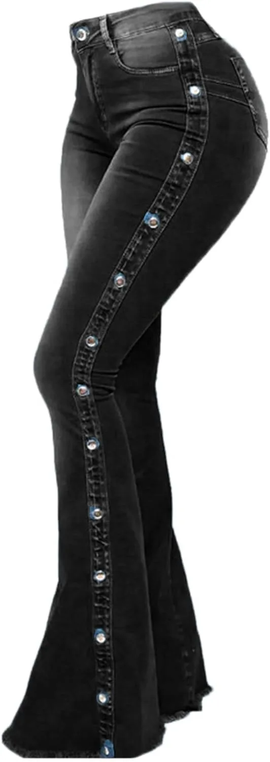 Джинсы Andongnywell Flare с высокой талией и эффектом подъема ягодиц
Джинсы Andongnywell Flare с высокой талией и эффектом подъема ягодиц