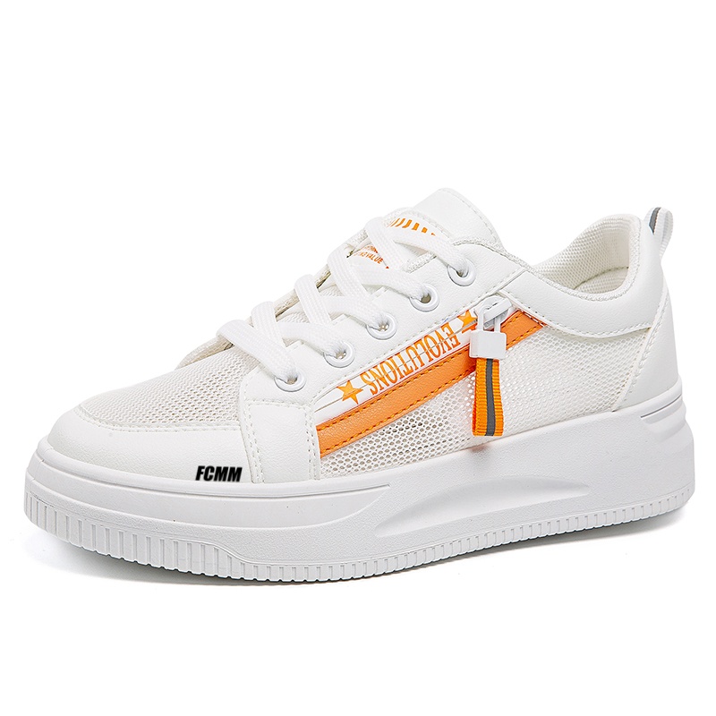 Дышащие повседневные детские кроссовки для подростков FCMM, белый/оранжевый
Дышащие повседневные детские кроссовки для подростков FCMM, белый/оранжевый