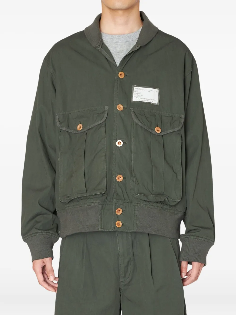 Куртка с накладными карманами Kolor, зеленый
Куртка с накладными карманами Kolor, зеленый