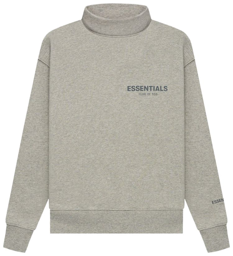 Детский свитер с высоким воротником Fear of God Essentials, серый
Детский свитер с высоким воротником Fear of God Essentials, серый