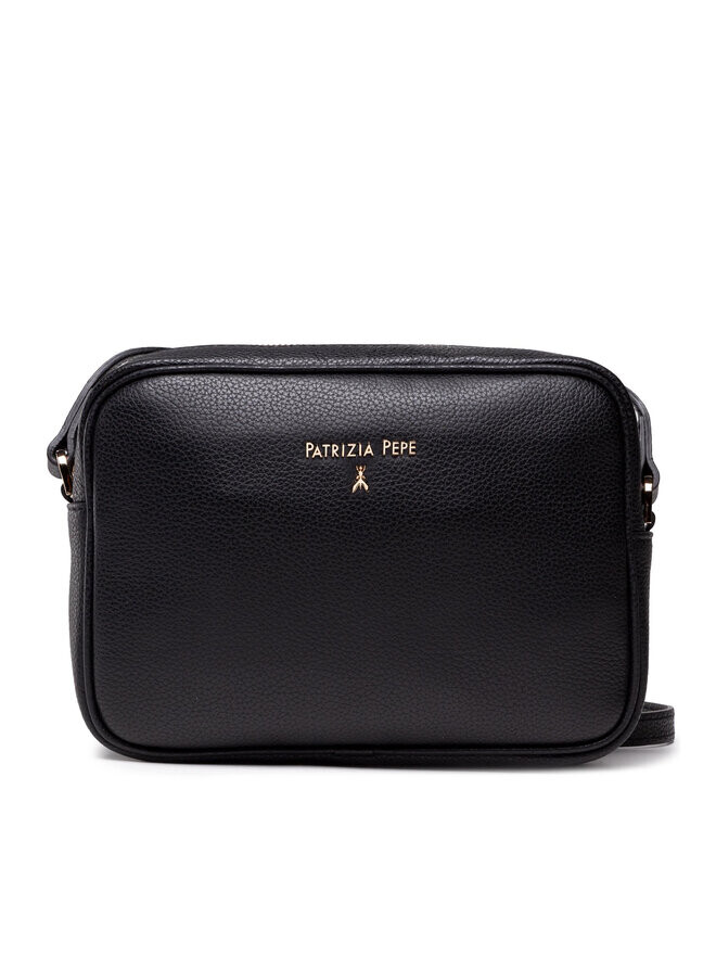 Наплечная сумка Patrizia Pepe, черный 
Наплечная сумка Patrizia Pepe, черный