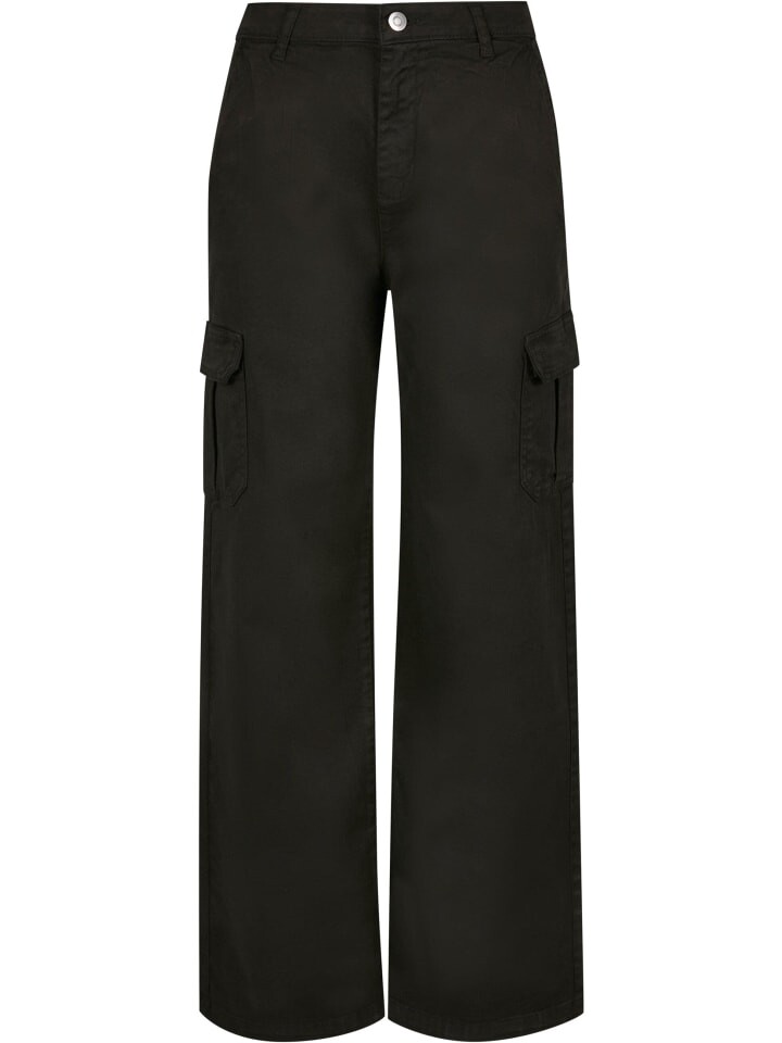 Брюки-карго Urban Classics, черный
Брюки-карго Urban Classics, черный