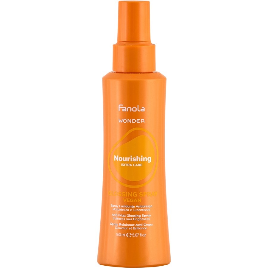 Лак для волос nourishing extra care glossing spray Fanola, объем 150 мл
Лак для волос nourishing extra care glossing spray Fanola, объем 150 мл